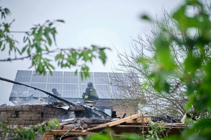 Наслідки обстрілу Сміли сьогодні: є поранені і руйнування